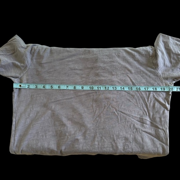 Alex Mill size Medium Purple Slub Cotton T Shirt Top Tee - Picture 4 of 4